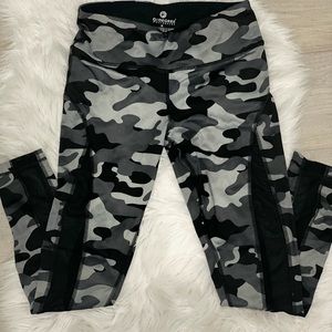 90 Degree By Reflex Camo High Waisted Leggings